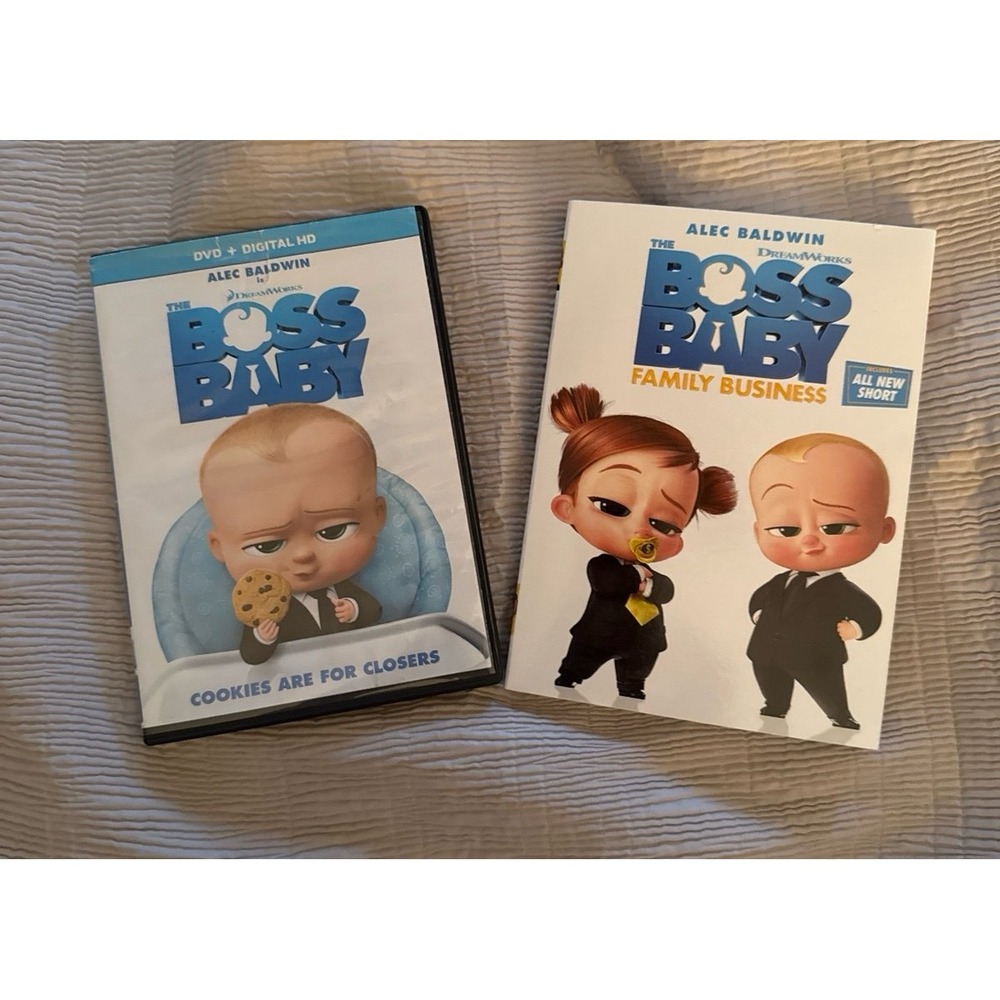 Dreamworks The Boss Baby Bundle DVD